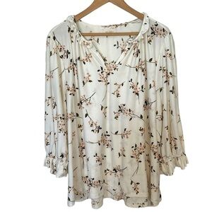 MELLODAY | Floral Blouse